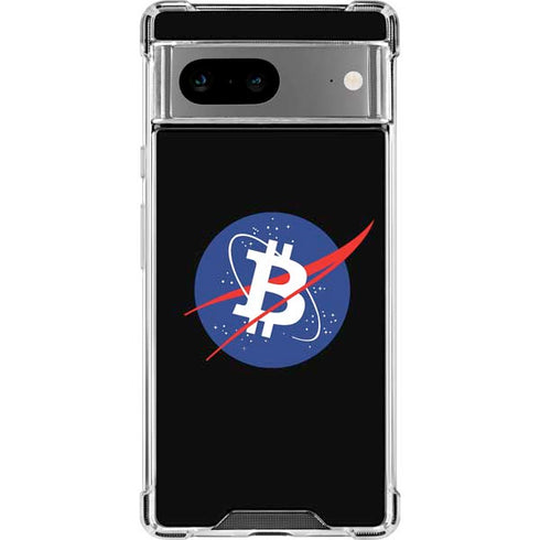 Bitcoin Logo Google Pixel 8 Clear Case